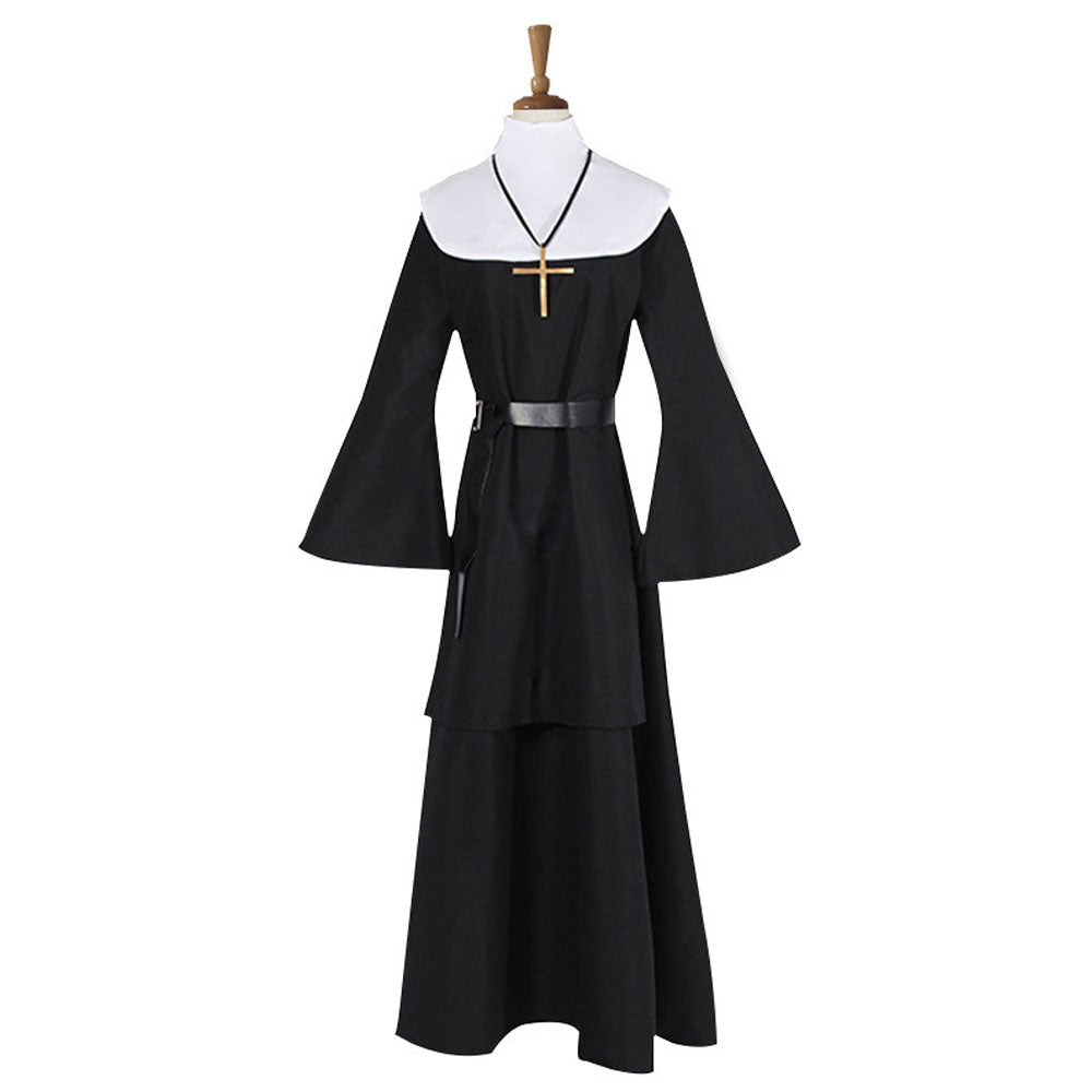 Plus Size Scary Nun Costume