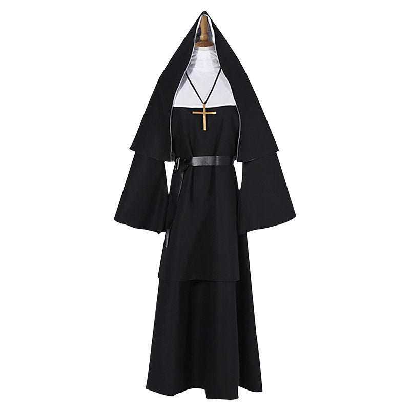 Plus Size Scary Nun Costume