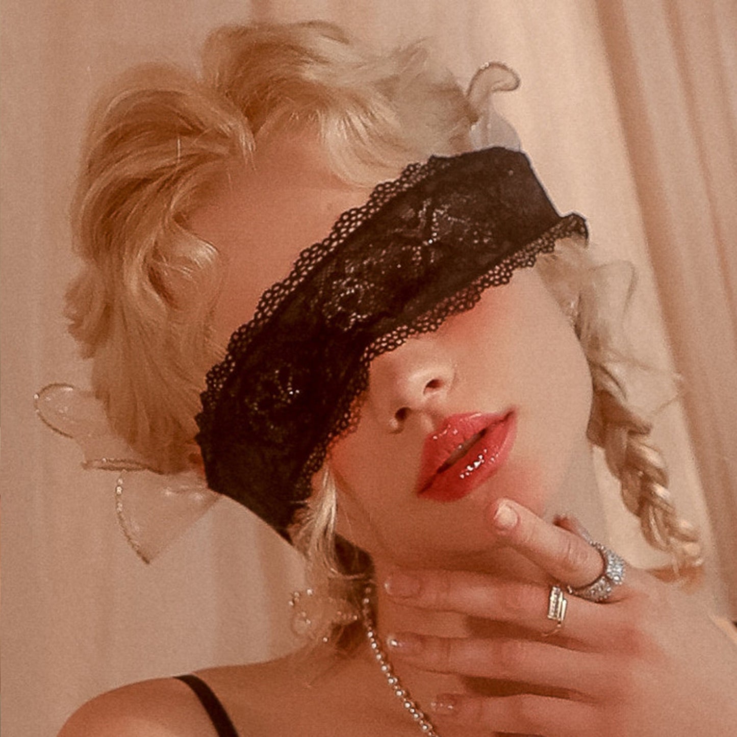 Lace Blindfold Eye Mask Set