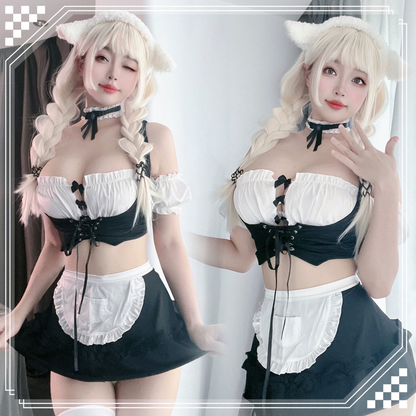 Anime Maid Cosplay Outfit -