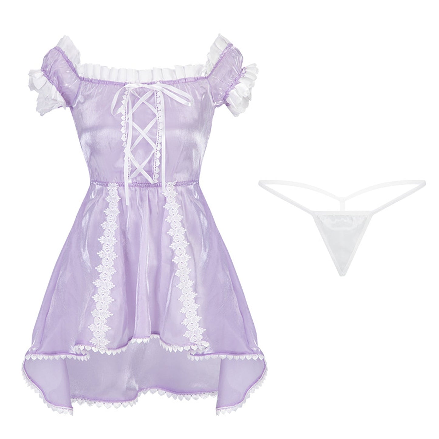 Purple Lolita Cosplay Princess Dress