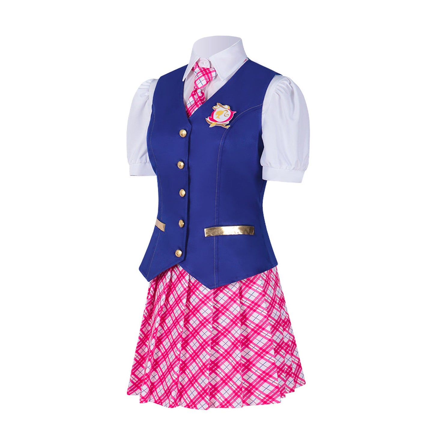Barbiecore Princess School Uniform Costume