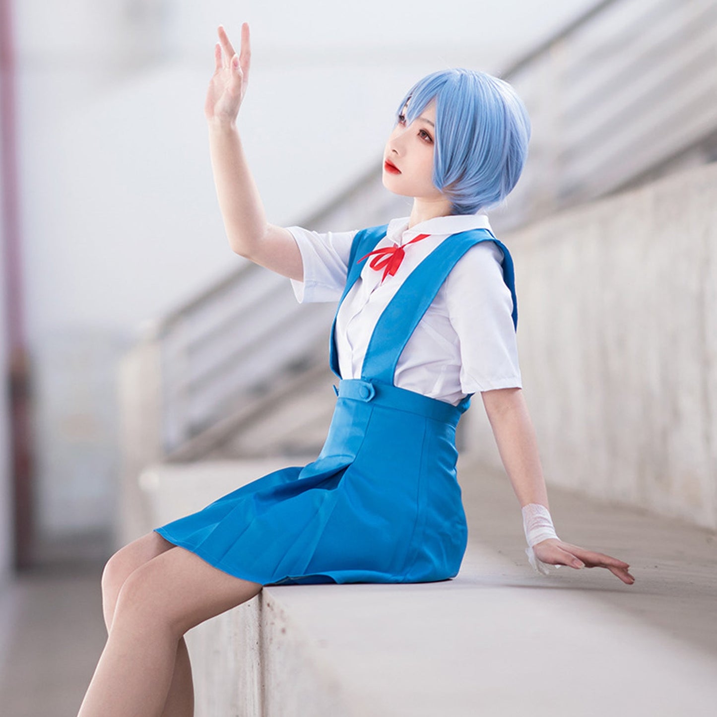 Asuka & Rei Anime School Cosplay