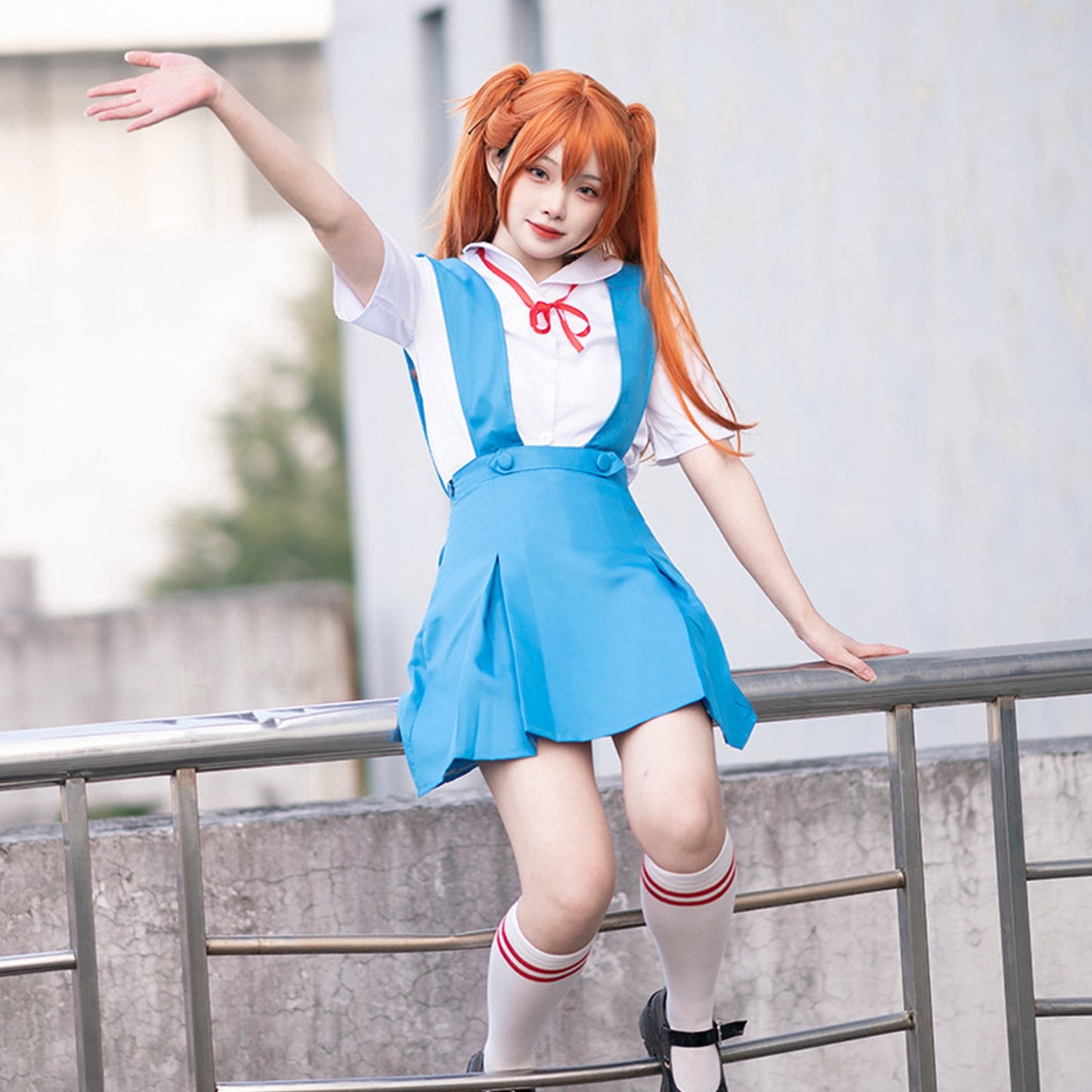 Asuka & Rei Anime School Cosplay