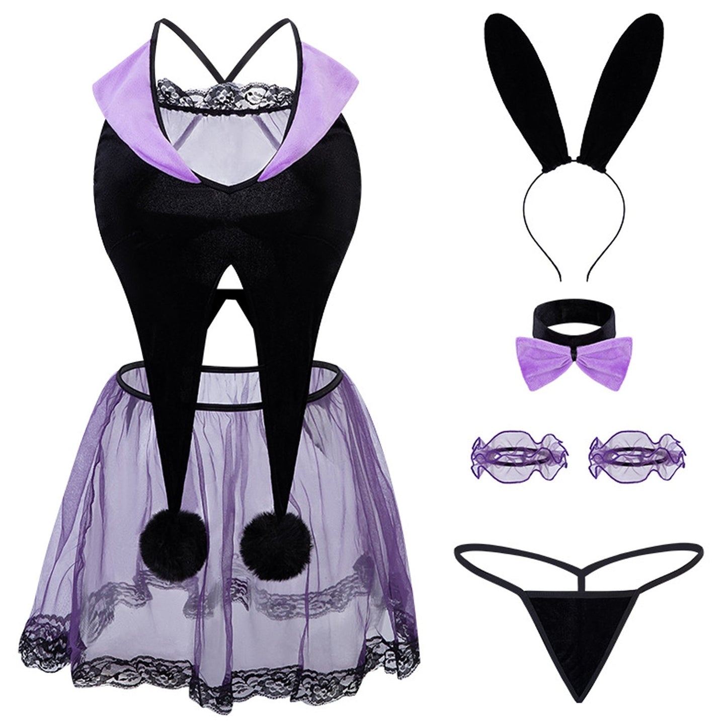 Amorino Bunny Girl Cosplay Outfit