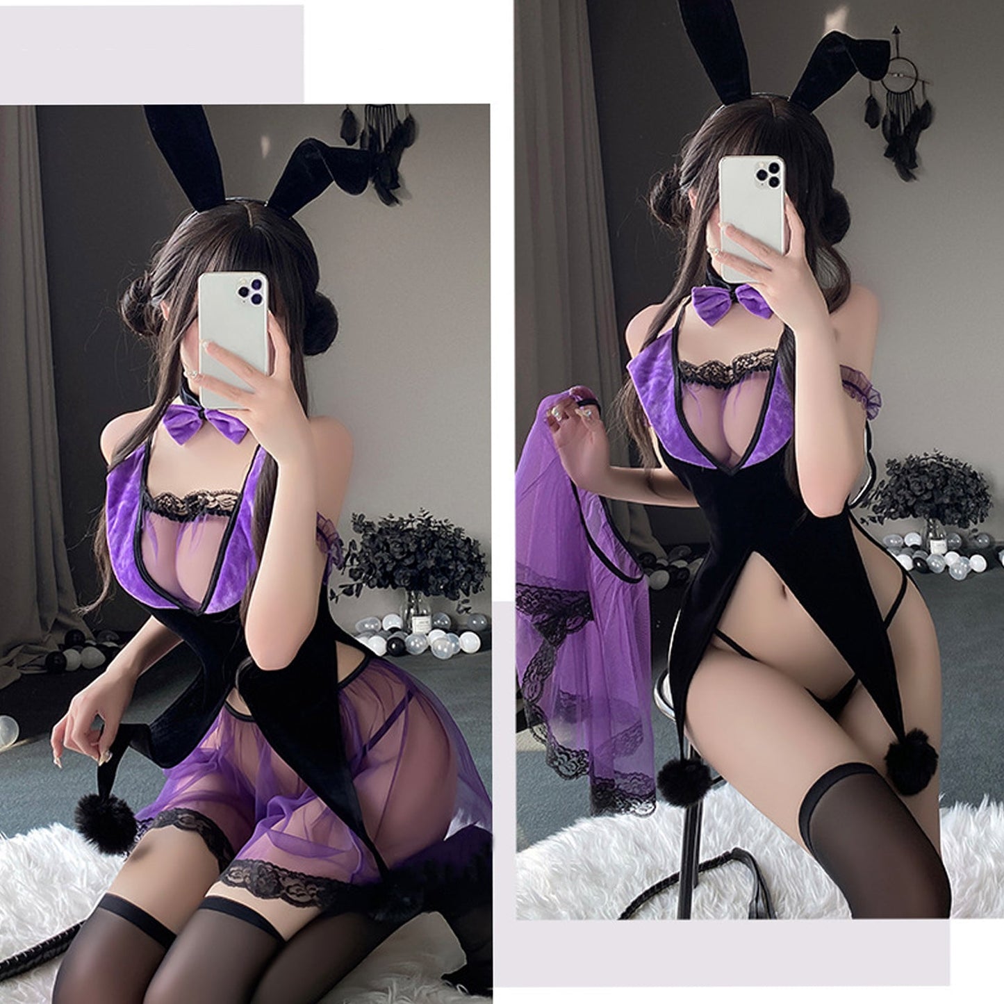 Amorino Bunny Girl Cosplay Outfit