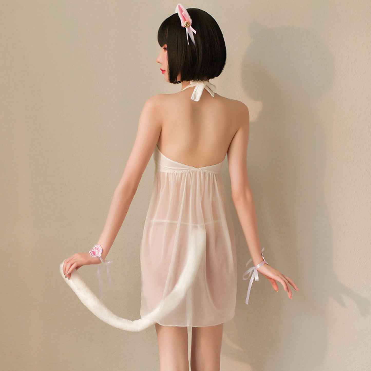 Japanese Animal Cosplay Costume Amorino Cat Lingerie Set