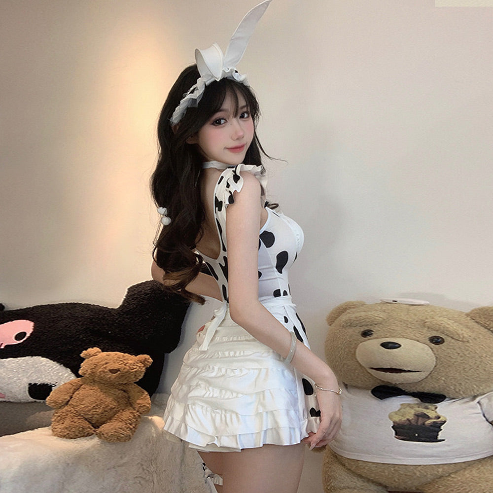 Amorino Cow Cosplay Lingerie Outfit