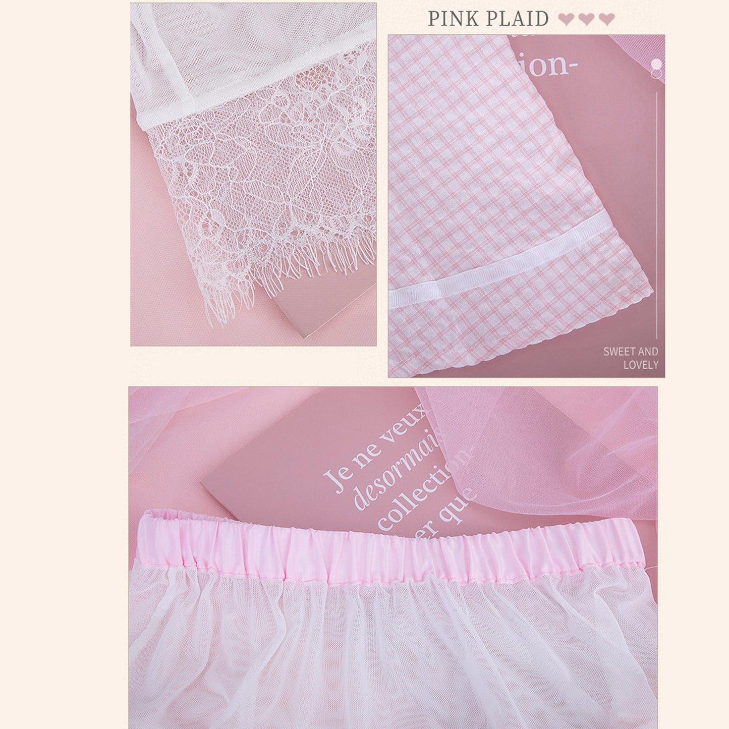 Irresistible Japanese Schoolgirl Cosplay Lingerie