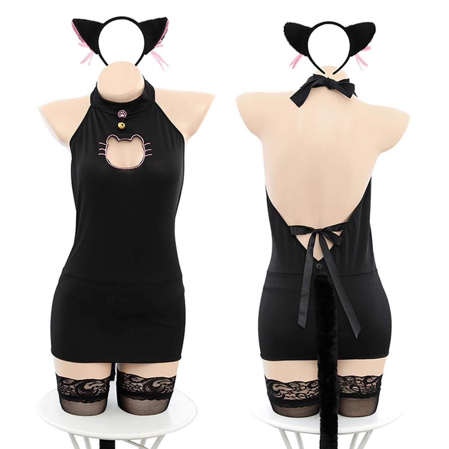 Anime Cat Girl Lingerie Dress