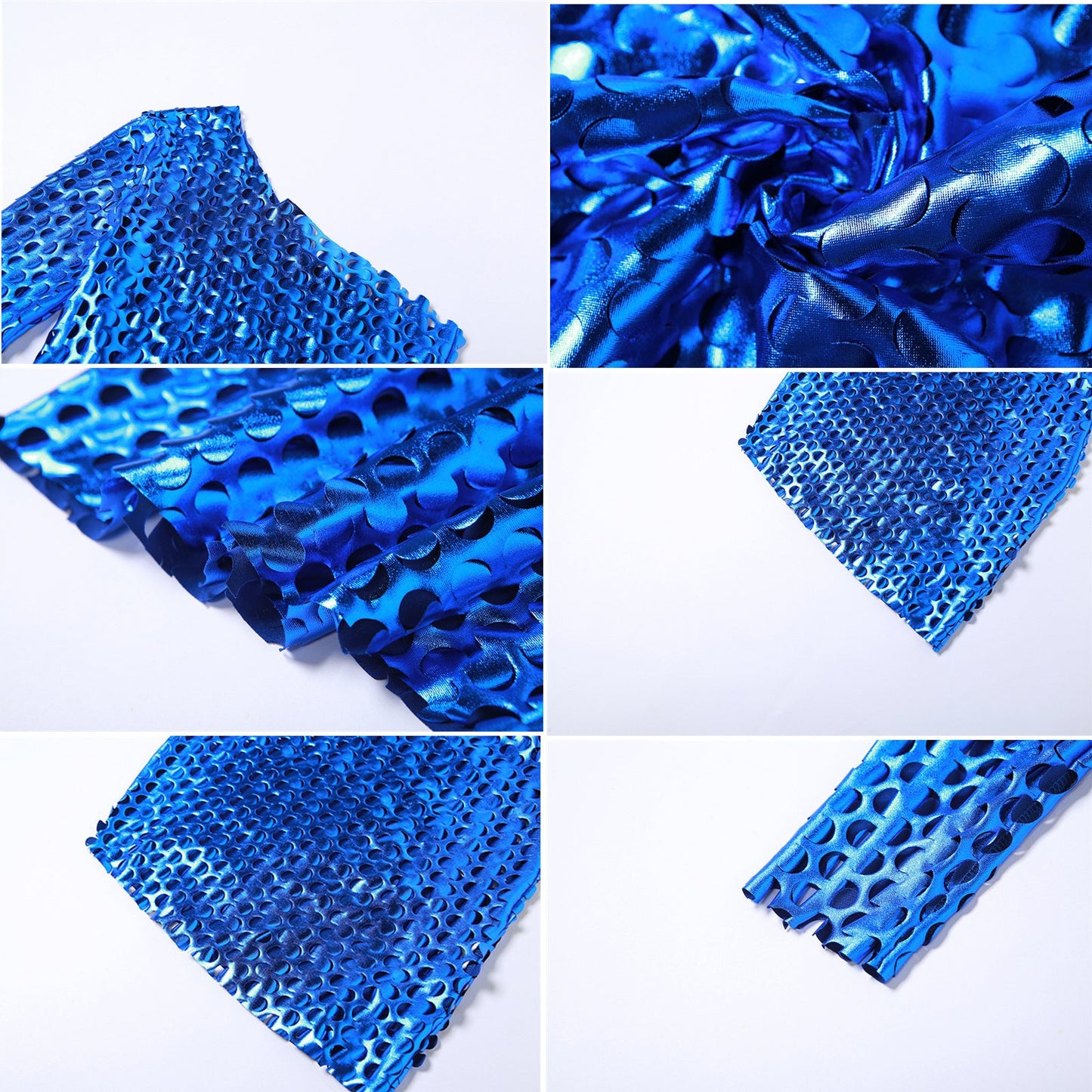 Metallic Mini Dress with Cut-Out - Rave Ready