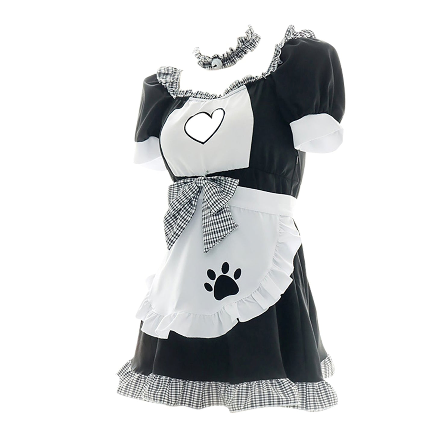 Irresistible French Maid Costume: Ruffled Uniform