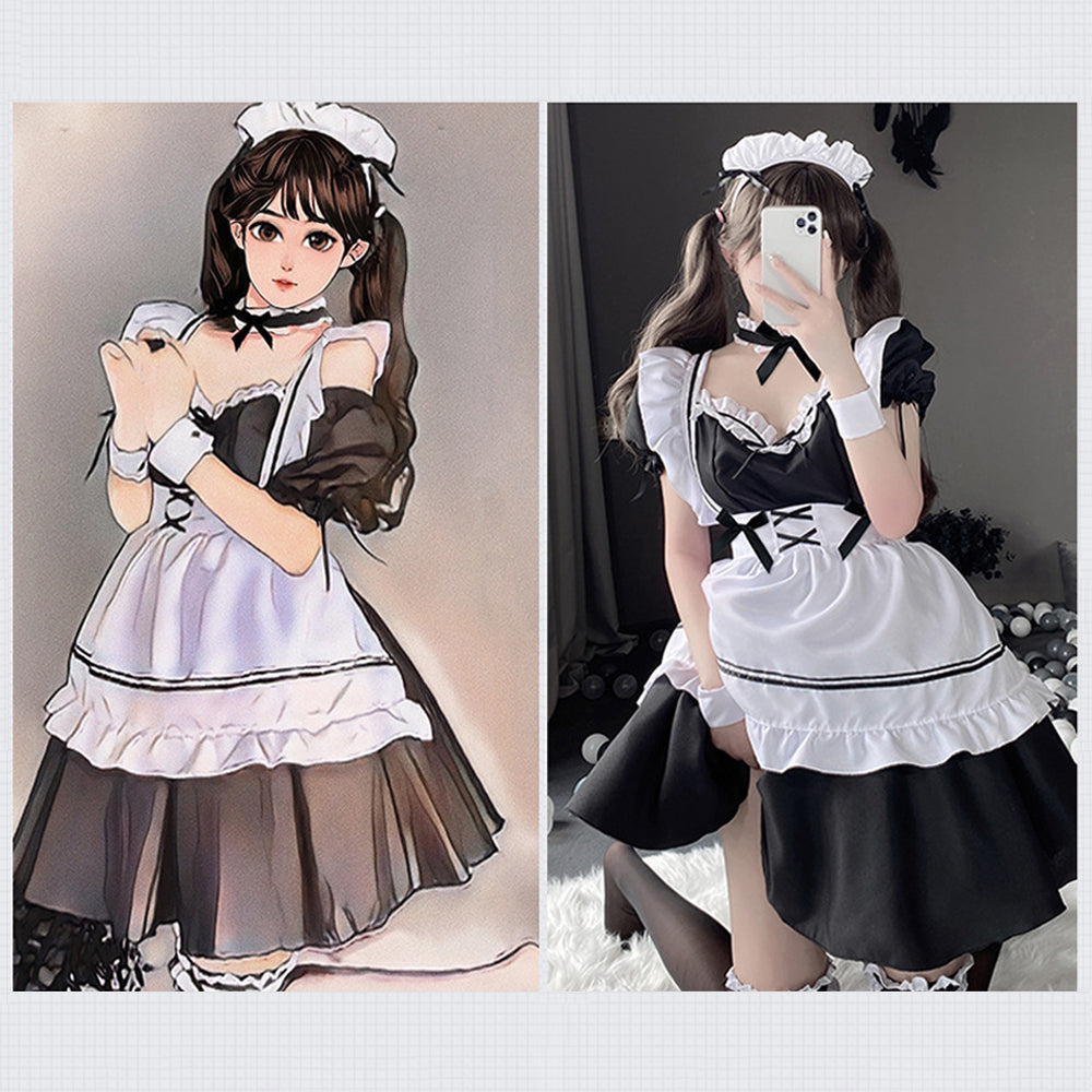 Irresistible French Maid Cosplay Costume
