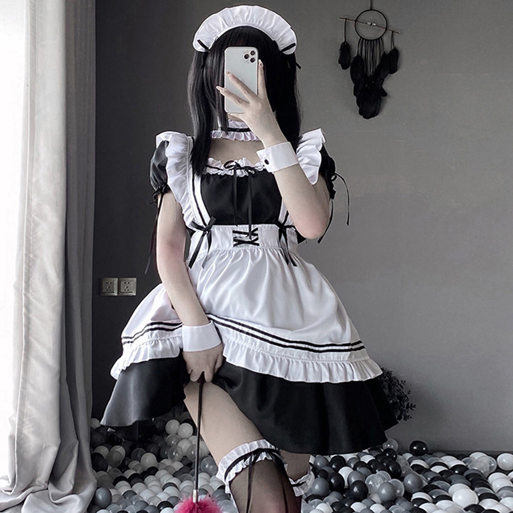 Irresistible French Maid Cosplay Costume