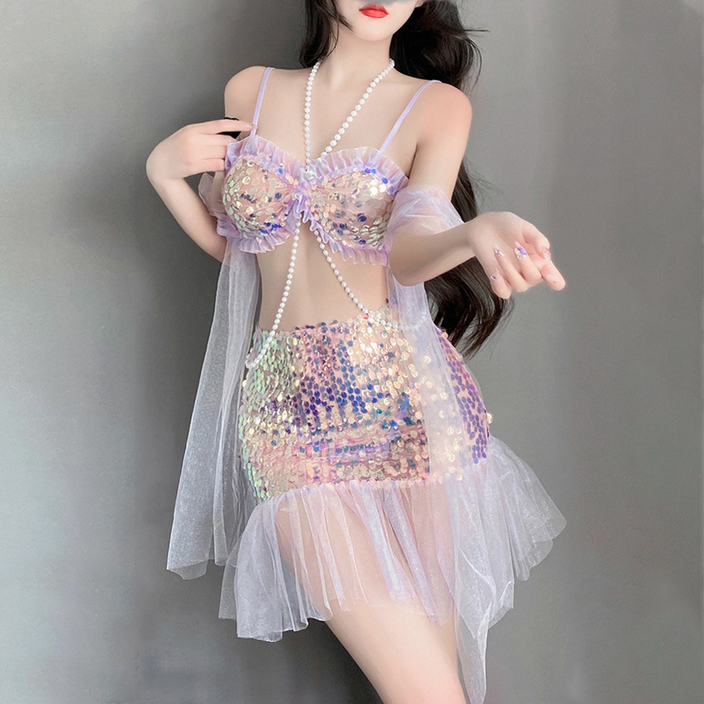 Irresistible Mermaid Lingerie Halloween Costume