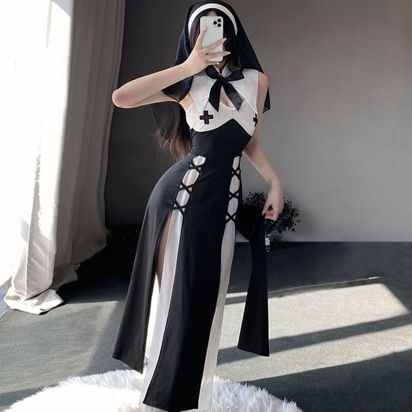 Irresistible Nun Cosplay Lingerie Set