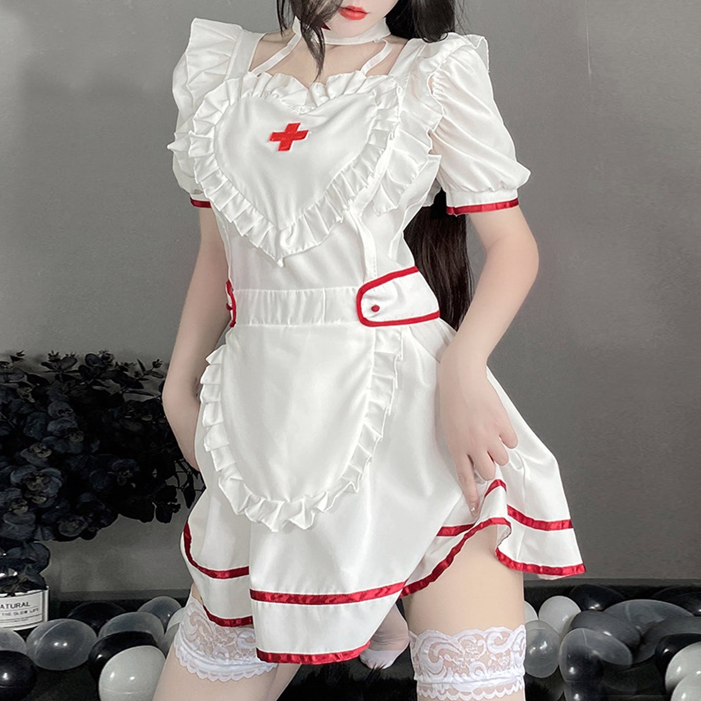 Amorino Irresistible Nurse Costume White