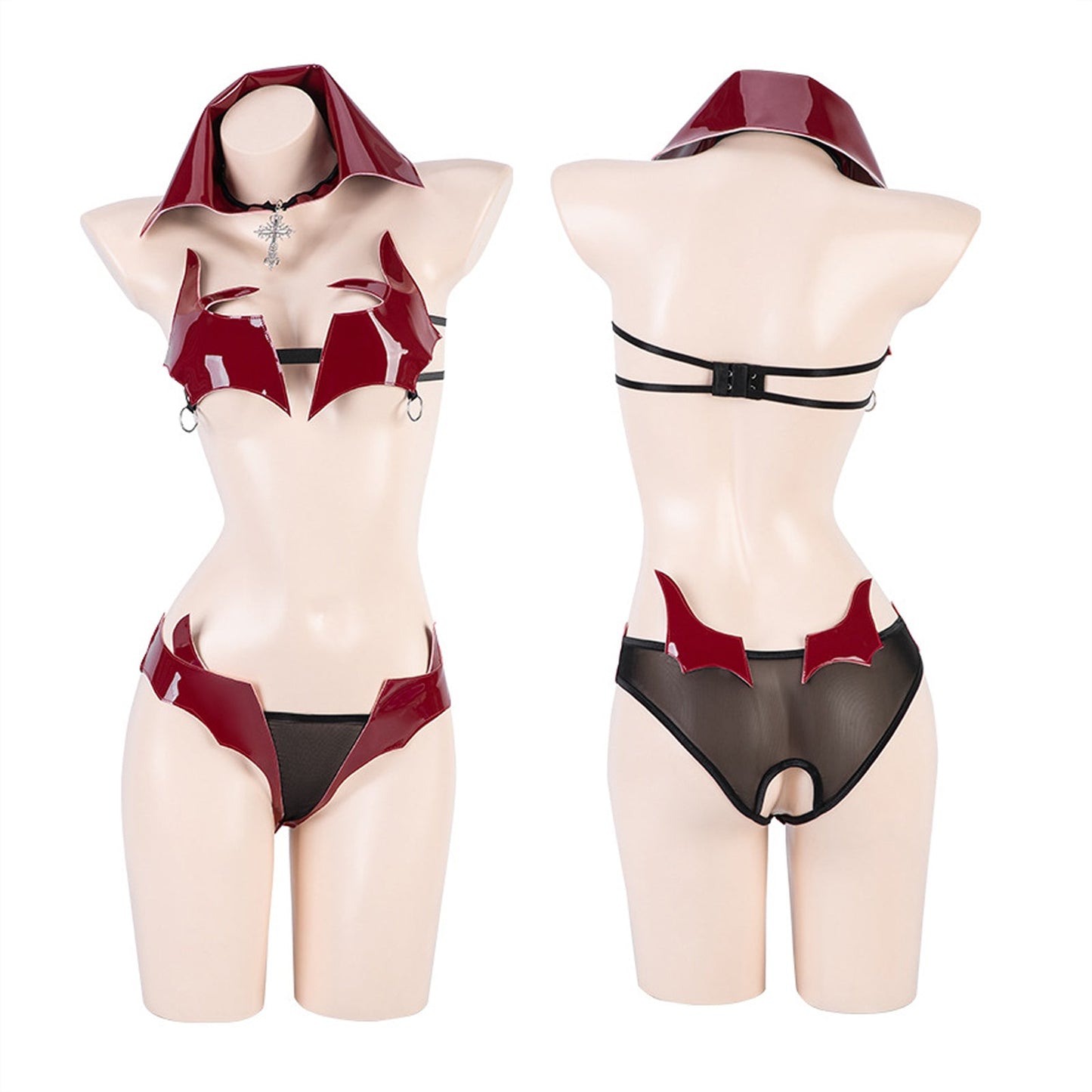 Red Demon Cosplay Lingerie