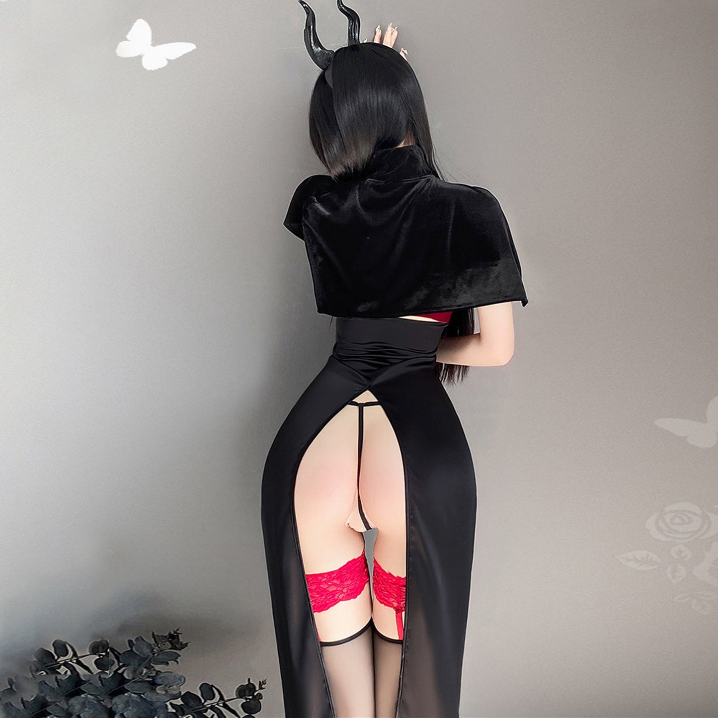 Irresistible Anime Devil Cosplay Outfit