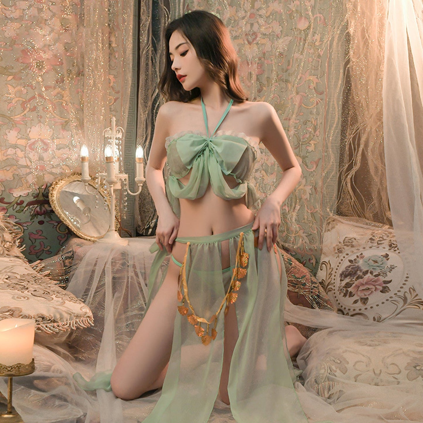 Arabian Vintage Erotic Lingerie Set