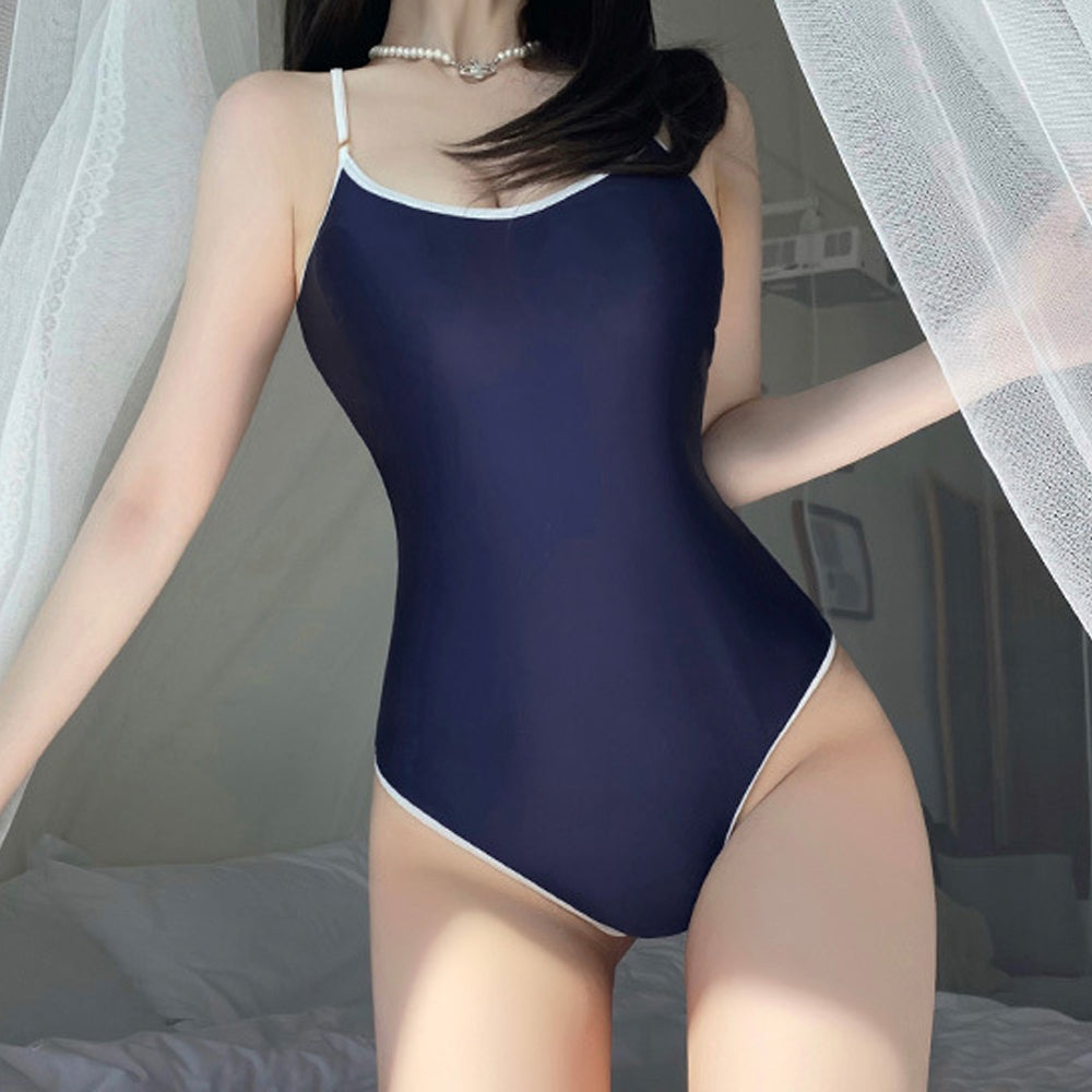 Women's Adjustable Strap Basic Swimsuit